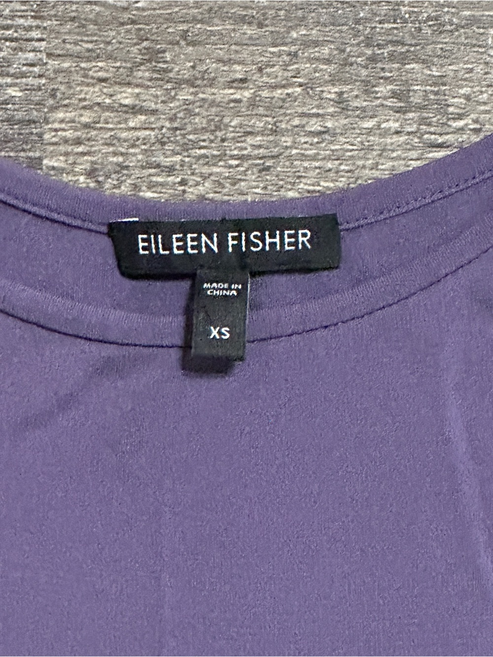 Eileen Fisher Stretch 100% Silk Jersey Long Cami Violette - XS - Picture 3 of 7